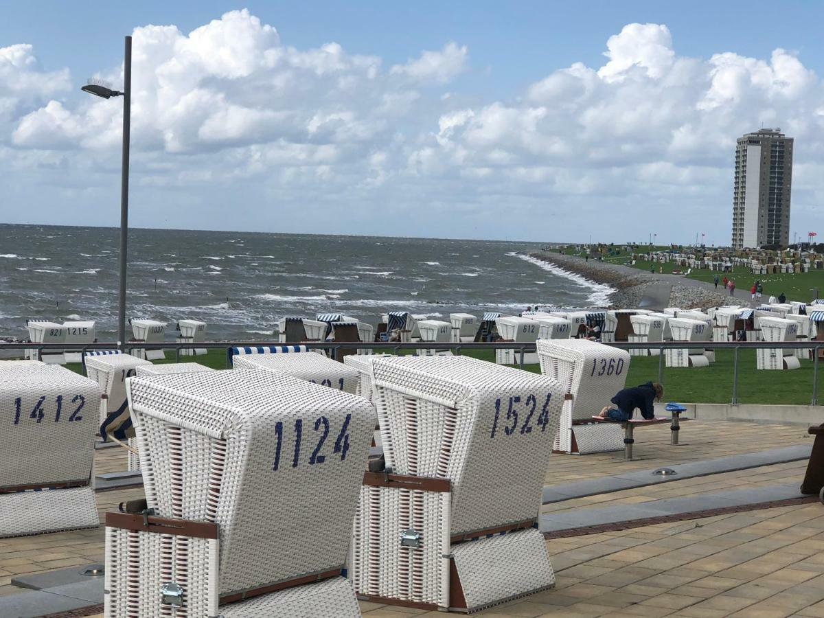 FeWo Büsum - Bella Mare - Nordseestraße 3 Esterno foto
